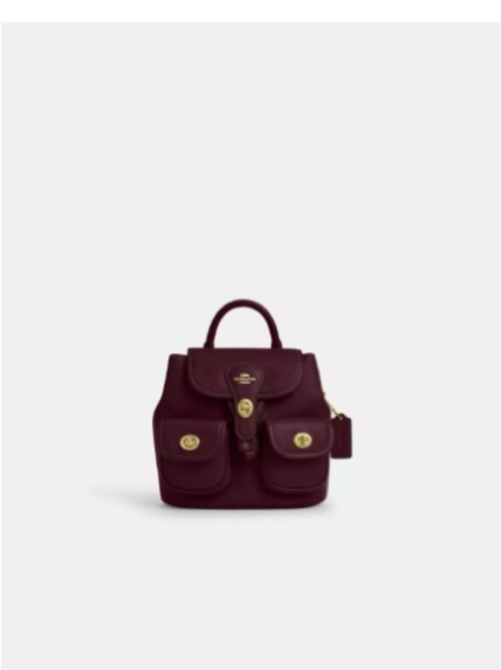 Coach Hadley Bag in Wine